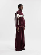 MOONLIGHT MANSION Ocobhrk Velvet Jacket Bordeaux