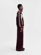 MOONLIGHT MANSION Ocobhrk Velvet Jacket Bordeaux