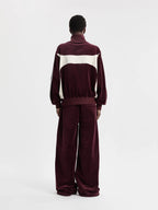MOONLIGHT MANSION Ocobhrk Velvet Jacket Bordeaux