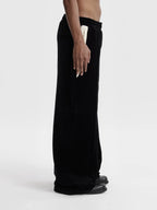MOONLIGHT MANSION Ocobhrk Velvet Pants Black