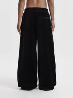 MOONLIGHT MANSION Ocobhrk Velvet Pants Black