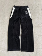 MOONLIGHT MANSION Ocobhrk Velvet Pants Black