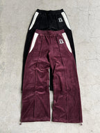 MOONLIGHT MANSION Ocobhrk Velvet Pants Bordeaux