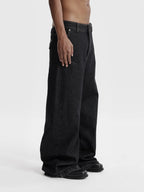 MOONLIGHT MANSION Raw Denim Black