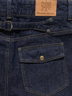MOONLIGHT MANSION Raw Denim Indigo