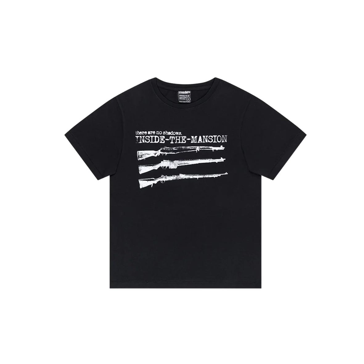 MOONLIGHT MANSION Rifle T-Shirt Black