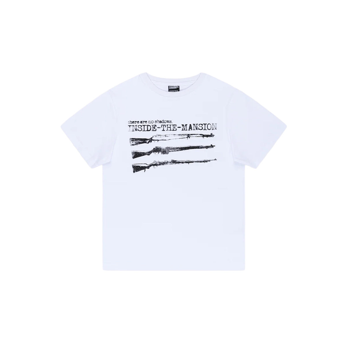 MOONLIGHT MANSION Rifle T-Shirt White