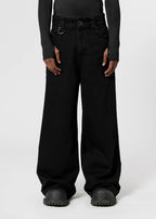 MOONLIGHT MANSION Silhouette Denim Black