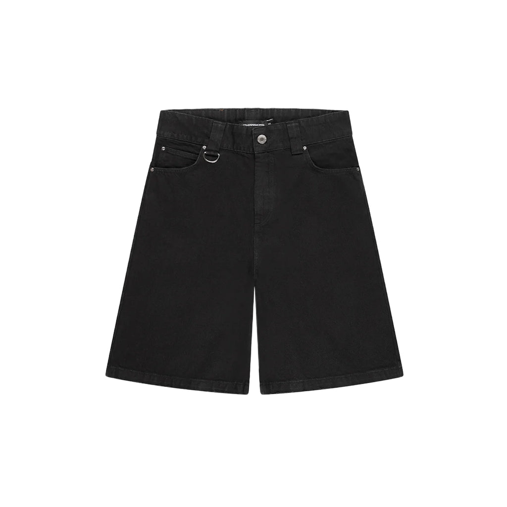 MOONLIGHT MANSION Silhouette Jorts Black