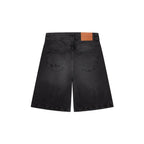 MOONLIGHT MANSION Silhouette Jorts Faded Black