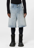 MOONLIGHT MANSION Silhouette Jorts Faded Blue