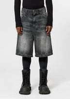 MOONLIGHT MANSION Silhouette Jorts Stone Grey