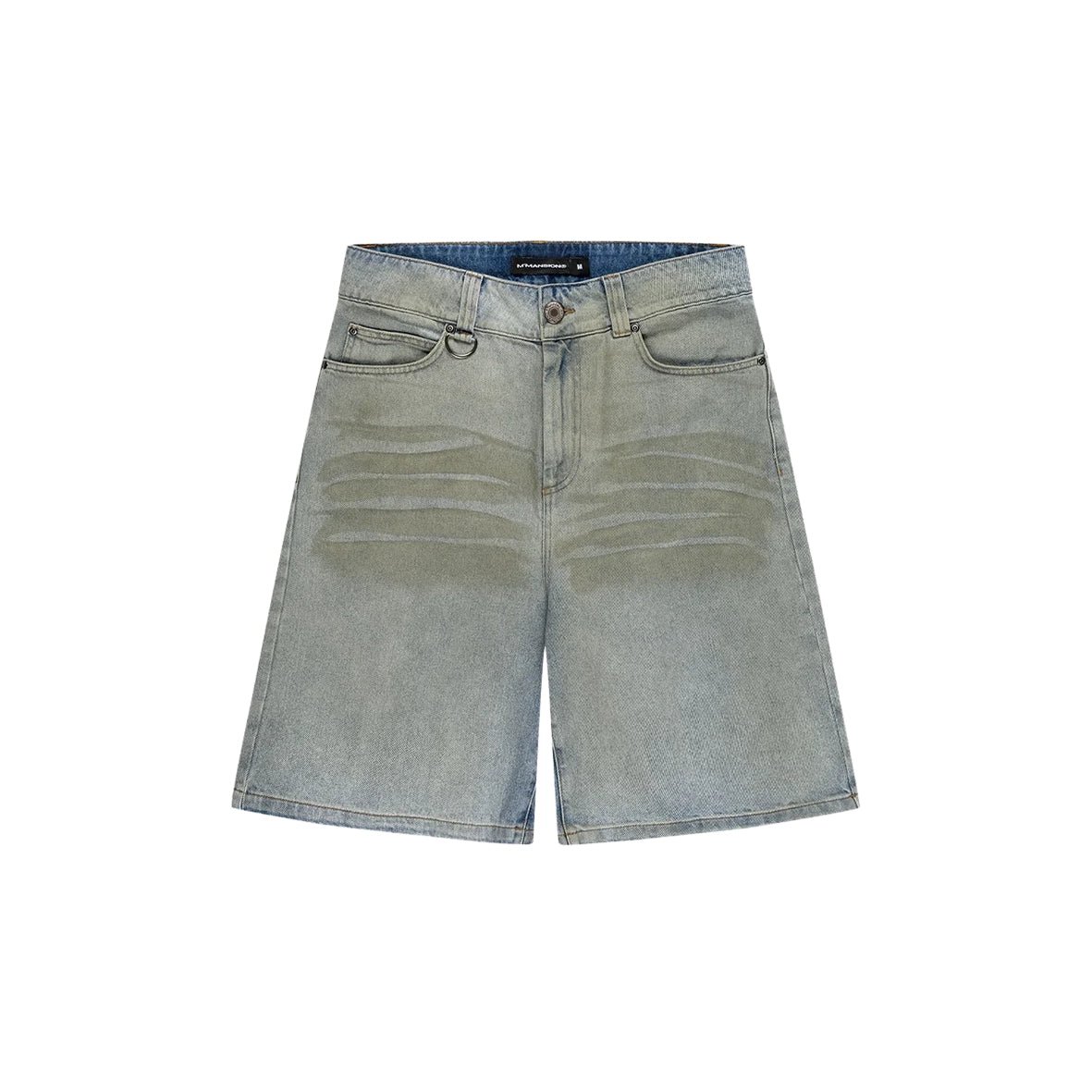 MOONLIGHT MANSION Silhouette Jorts Used Green