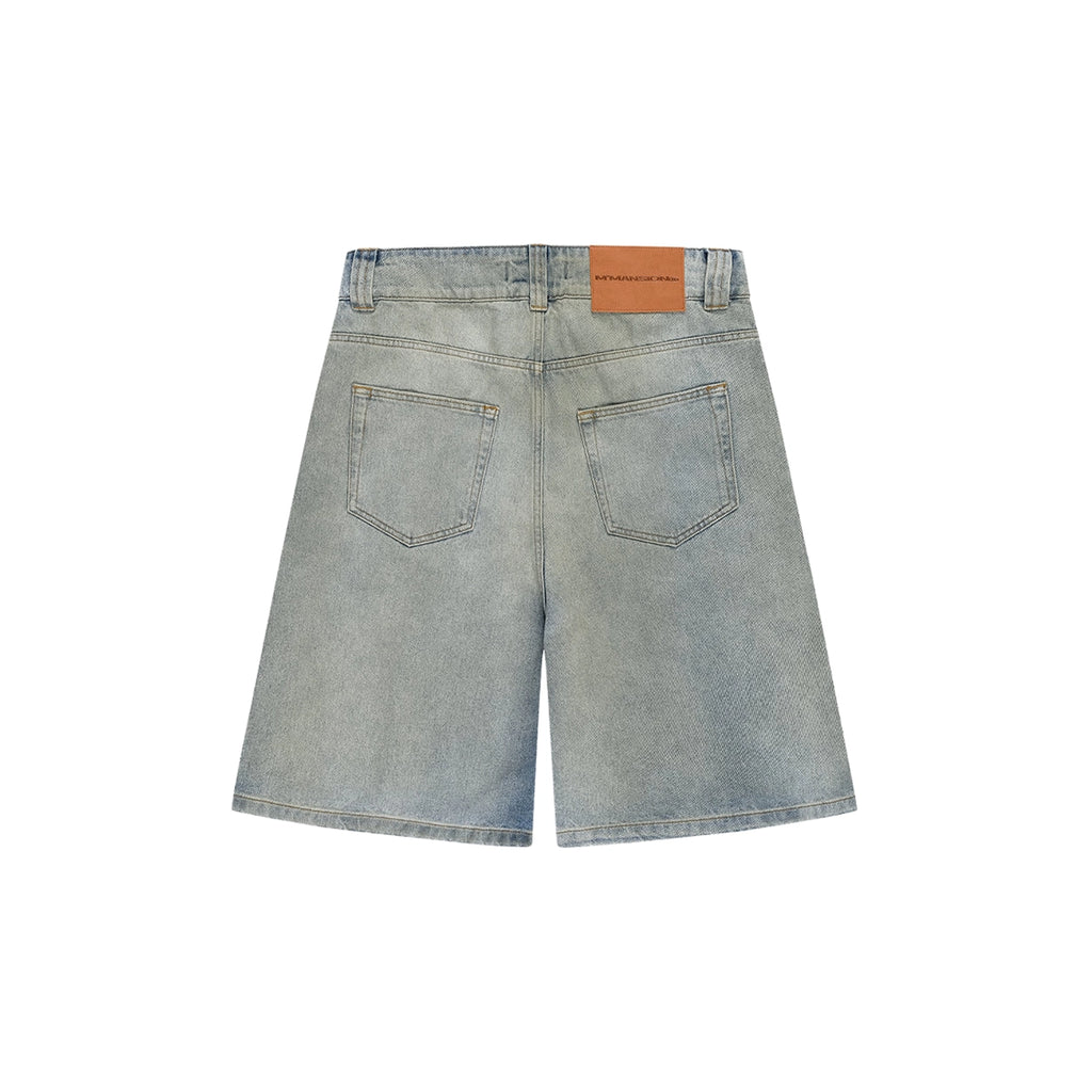 MOONLIGHT MANSION Silhouette Jorts Used Green