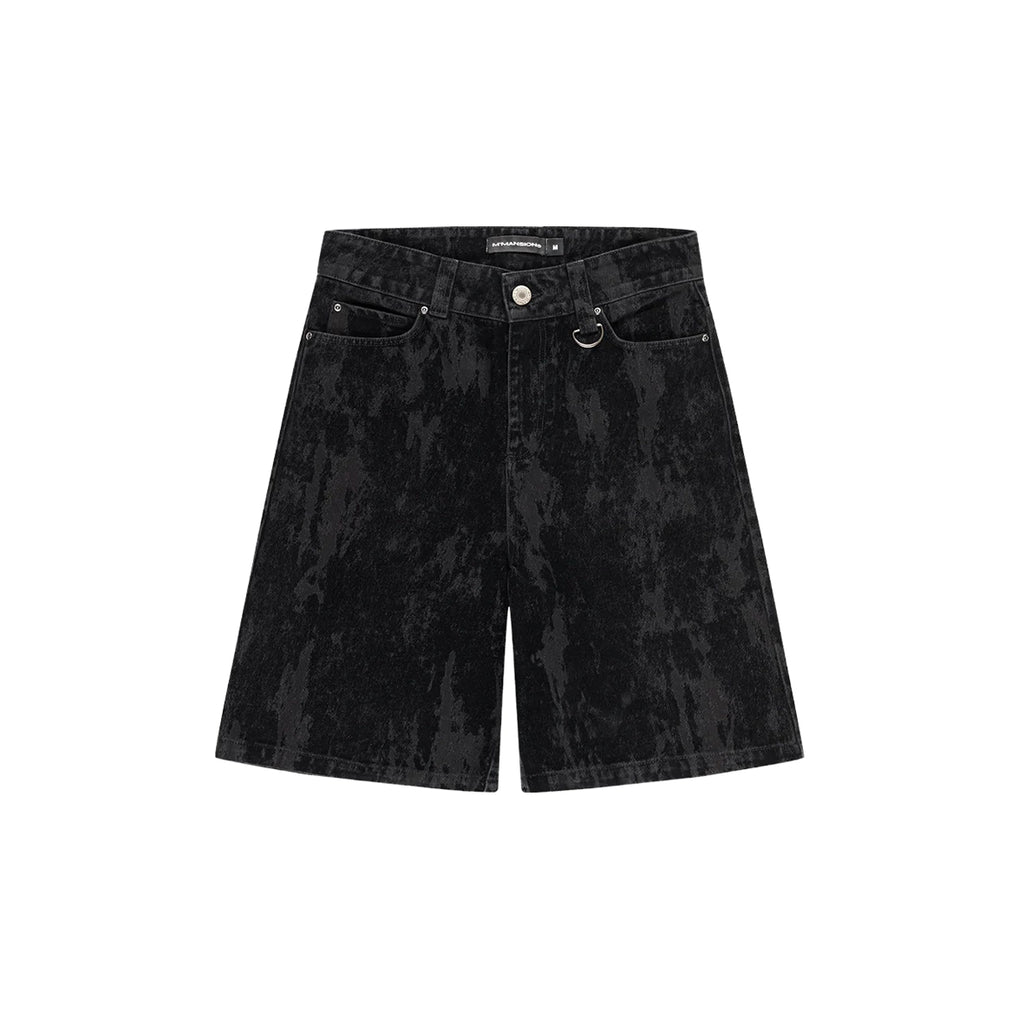 MOONLIGHT MANSION Silhouette Jorts Velour