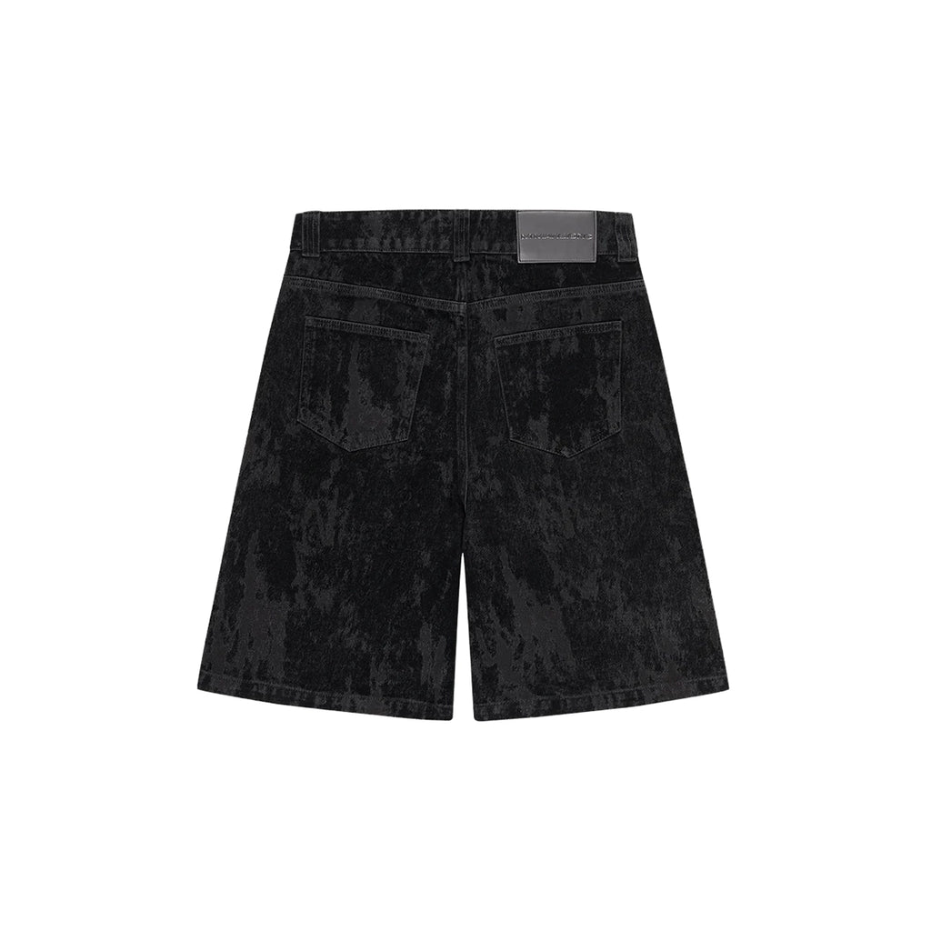 MOONLIGHT MANSION Silhouette Jorts Velour