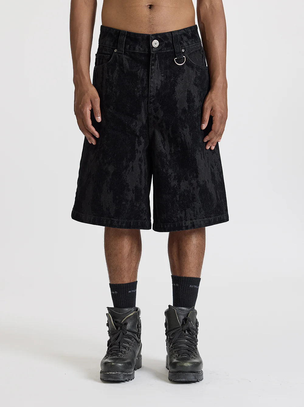 MOONLIGHT MANSION Silhouette Jorts Velour