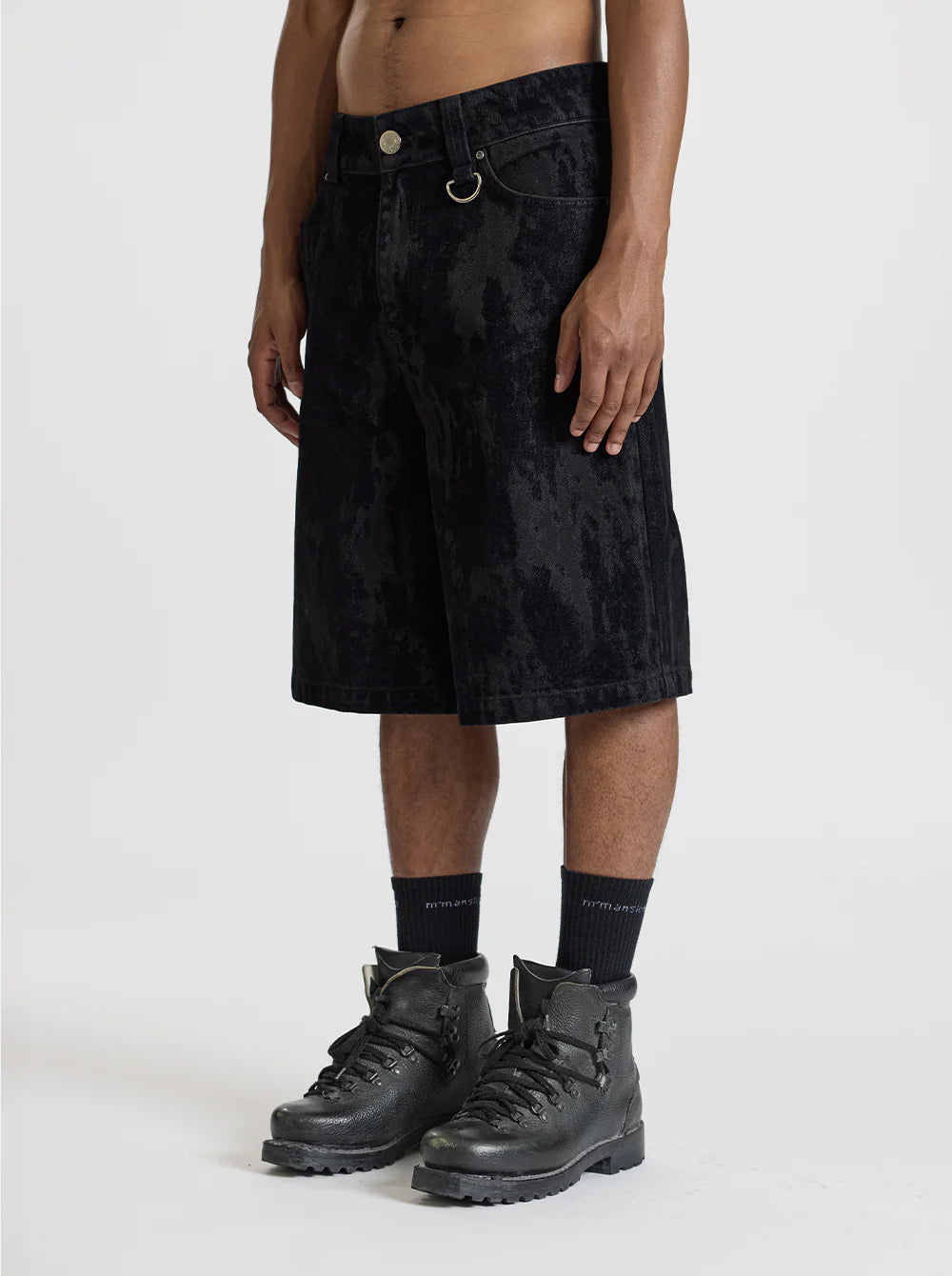 MOONLIGHT MANSION Silhouette Jorts Velour