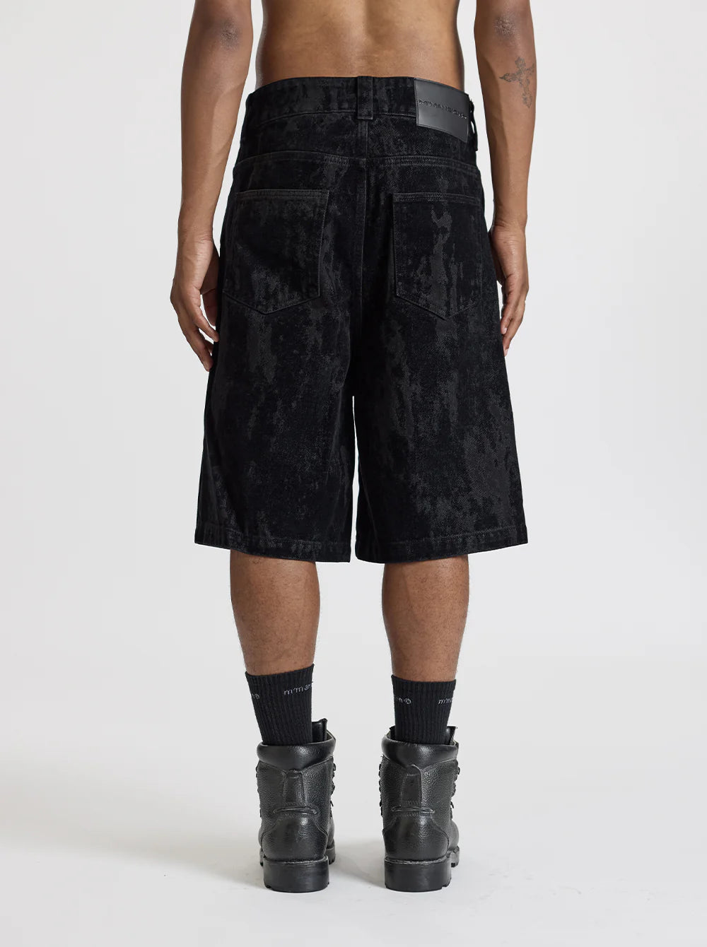 MOONLIGHT MANSION Silhouette Jorts Velour