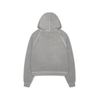 MOONLIGHT MANSION Washed Line Hoodie Ivory Beige