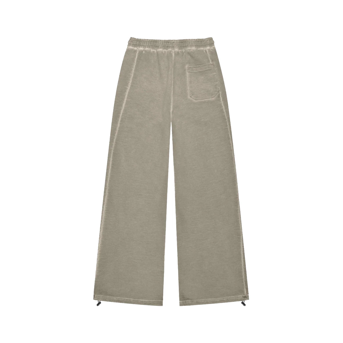 MOONLIGHT MANSION Washed Line Sweatpants Desert Yellow