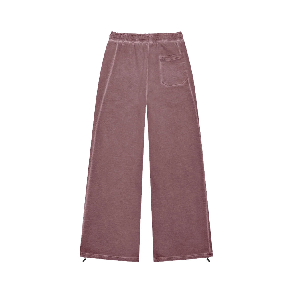 MOONLIGHT MANSION Washed Line Sweatpants Royal Red