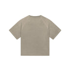 MOONLIGHT MANSION Washed Line T-Shirt Desert Yellow