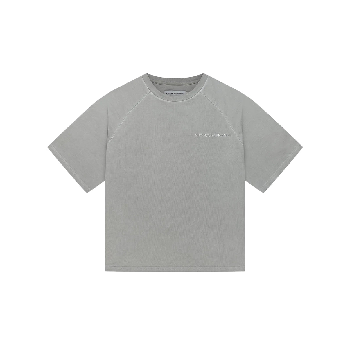 MOONLIGHT MANSION Washed Line T-Shirt Ivory Beige