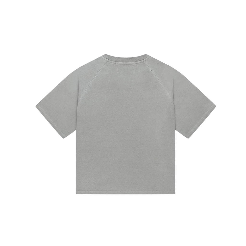 MOONLIGHT MANSION Washed Line T-Shirt Ivory Beige