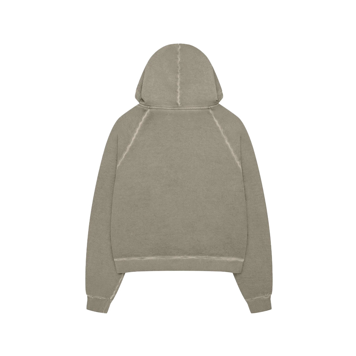 MOONLIGHT MANSION Washed Line Zip-up Desert Yellow