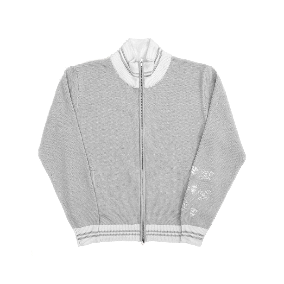 NB x TS Knit Zip Grey