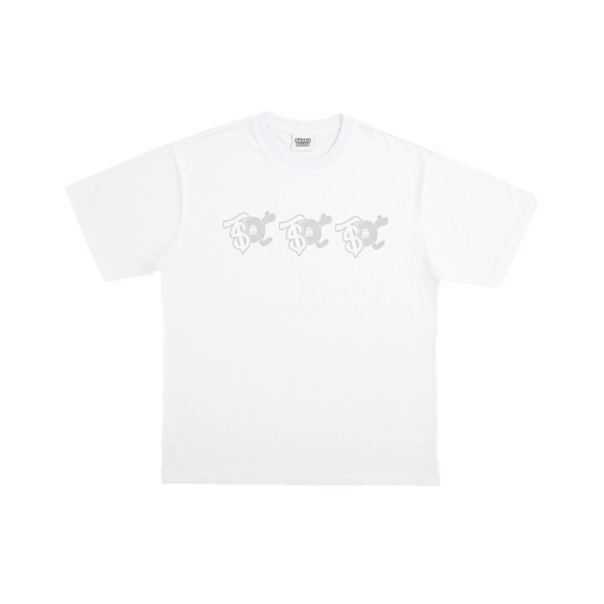 NB x TS T-Shirt Grey White