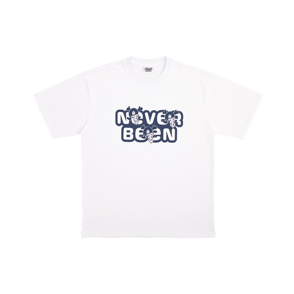 NB x TS T-Shirt Navy White