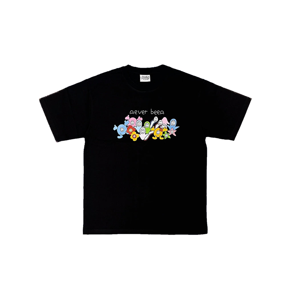 NEVER BEEN Family T-Shirt Black