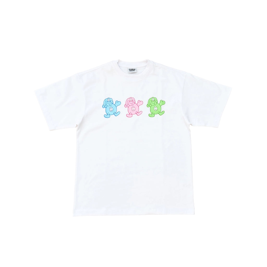 NEVER BEEN Bunny T-Shirt White