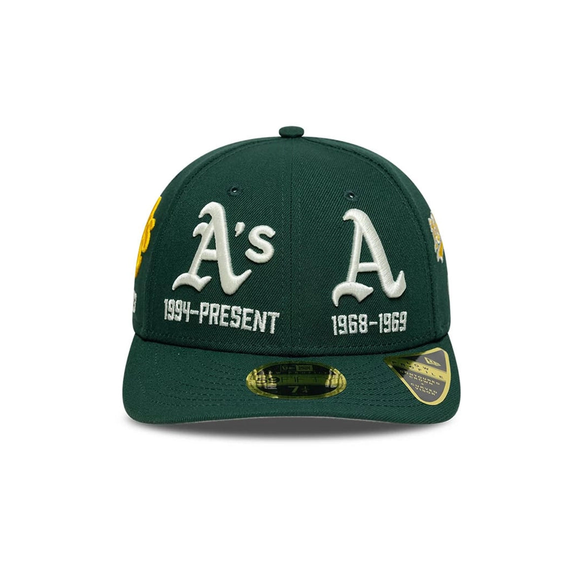 NEW ERA Athletics MLB Historic Dark Green Low Profile 59FIFTY Fitted Cap 60915830