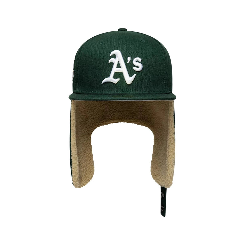 NEW ERA Athletics MLB World Series Dark Green Dogear 59FIFTY Fitted Cap 60915898
