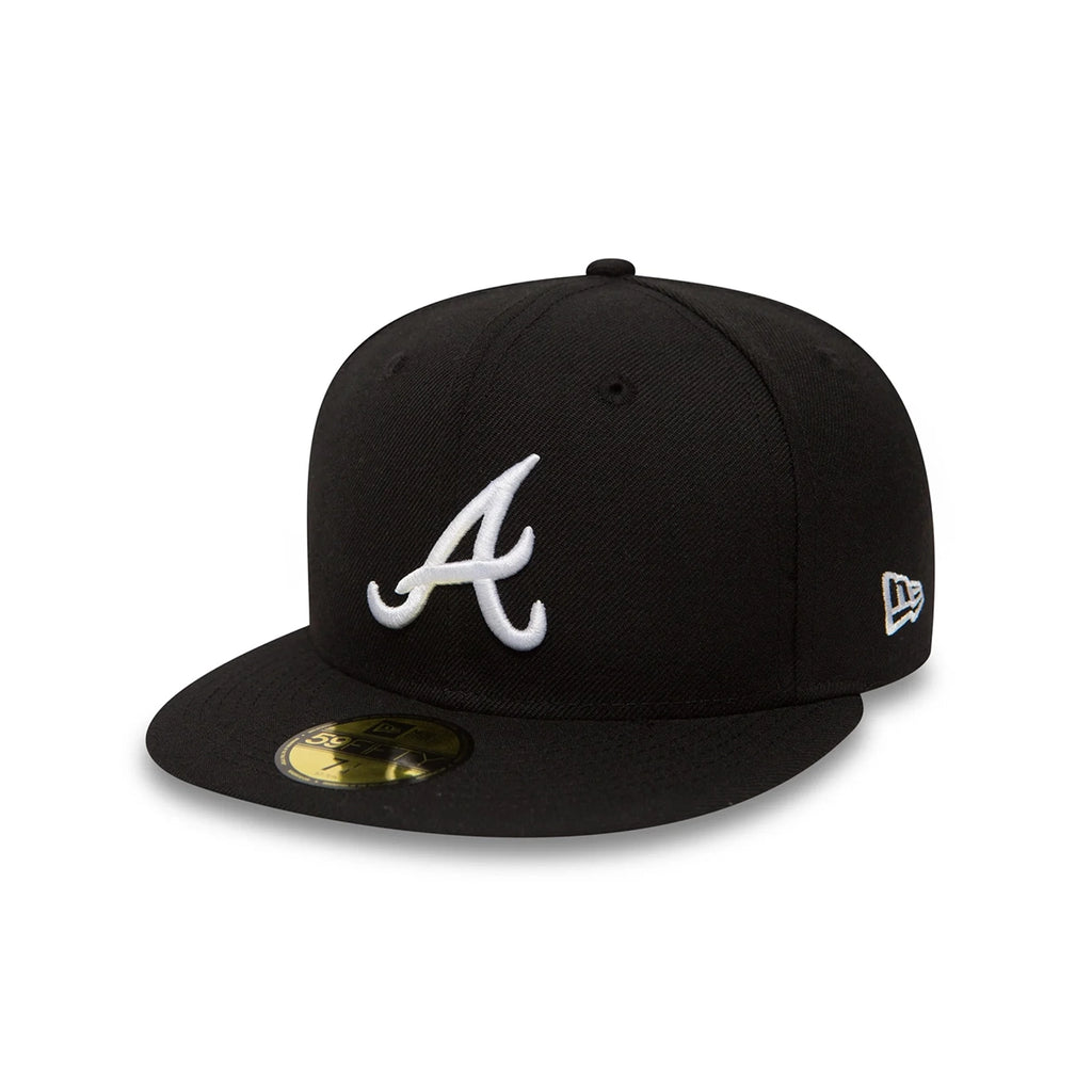 NEW ERA Atlanta Braves Essential Black 59FIFTY Cap 10047487