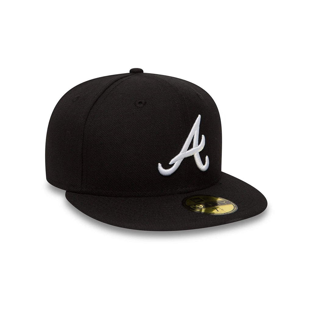 NEW ERA Atlanta Braves Essential Black 59FIFTY Cap 10047487