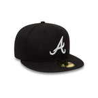 NEW ERA Atlanta Braves Essential Black 59FIFTY Cap 10047487