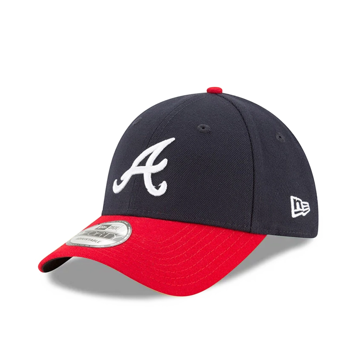 NEW ERA Atlanta Braves Navy Red 9FORTY Scretch Cap 10047507