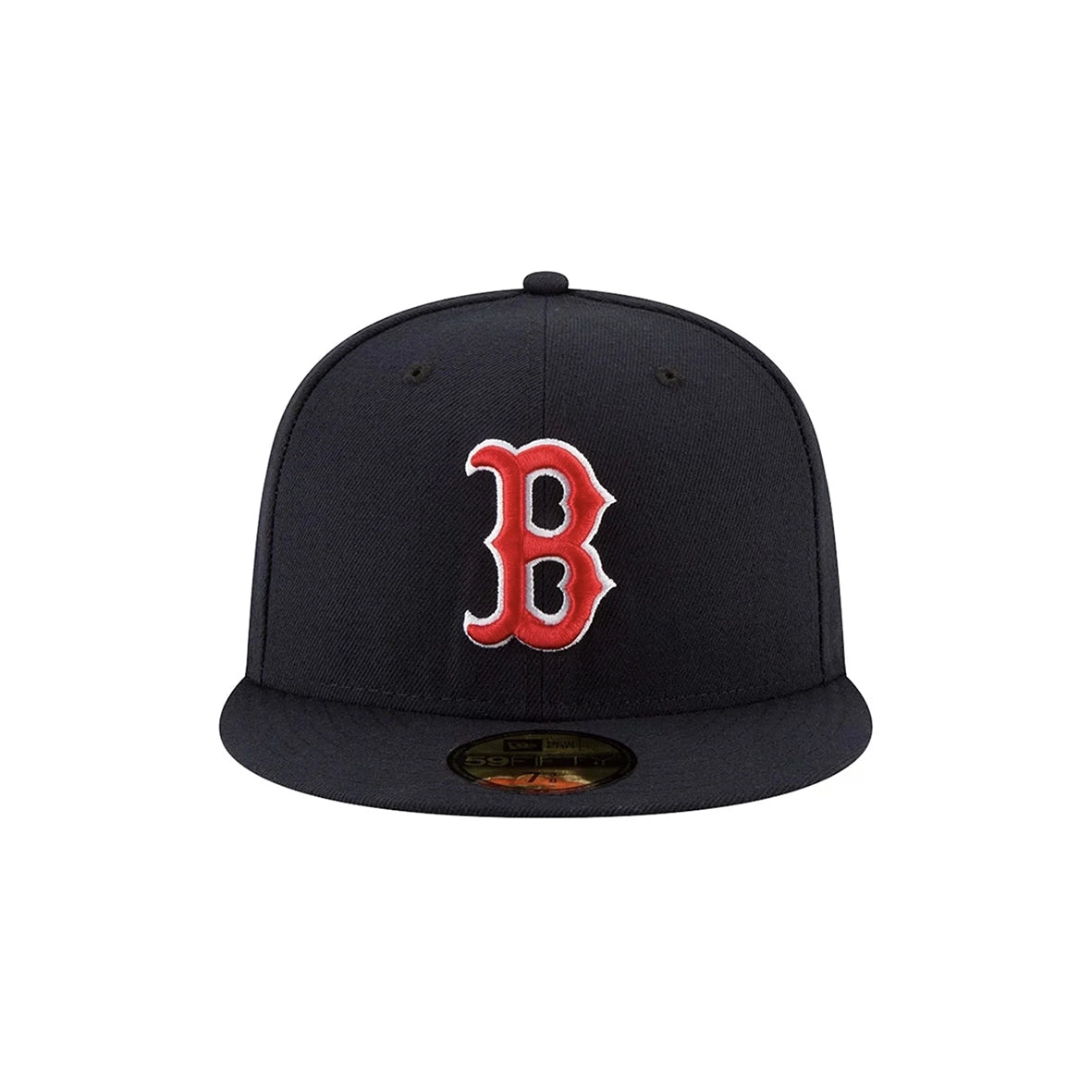 NEW ERA Boston Acperf Navy Red 59FIFTY Fitted Cap 12572847