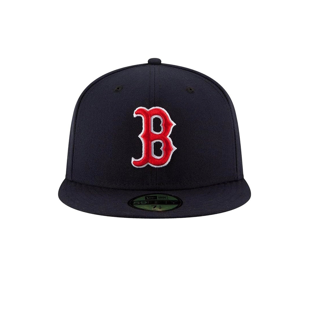 NEW ERA Boston Navy Red 59FIFTY Fitted Cap