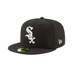 NEW ERA Chicago White Sox Authentic Black 59FIFTY Fitted Cap 12572845