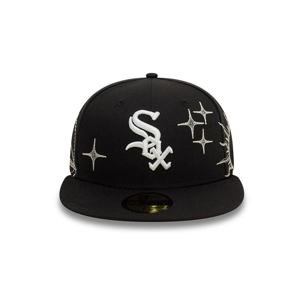 NEW ERA Chicago White Sox Black MLB Zodiac 59FIFTY Fitted Cap 60580488