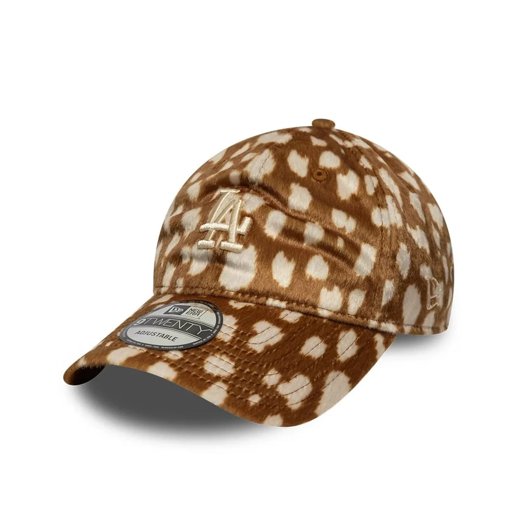 NEW ERA LA Dodgers Animal Print Dark Beige 9TWENTY Adjustable Cap 60844105