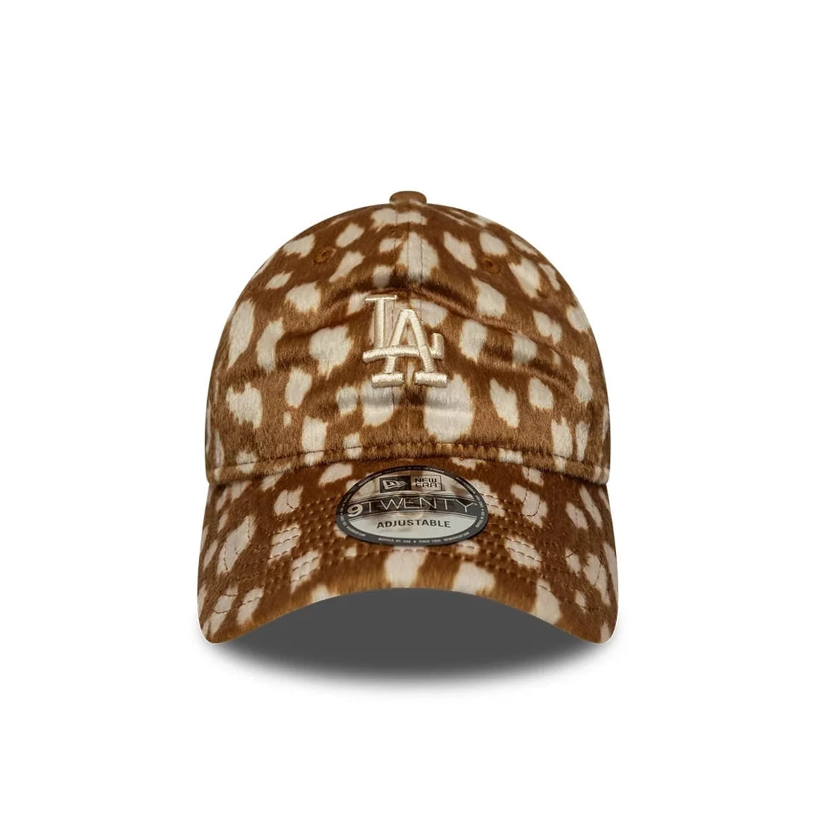 NEW ERA LA Dodgers Animal Print Dark Beige 9TWENTY Adjustable Cap 60844105