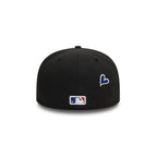 NEW ERA LA Dodgers Black White Heart Icon 59FIFTY Fitted Cap 60943446