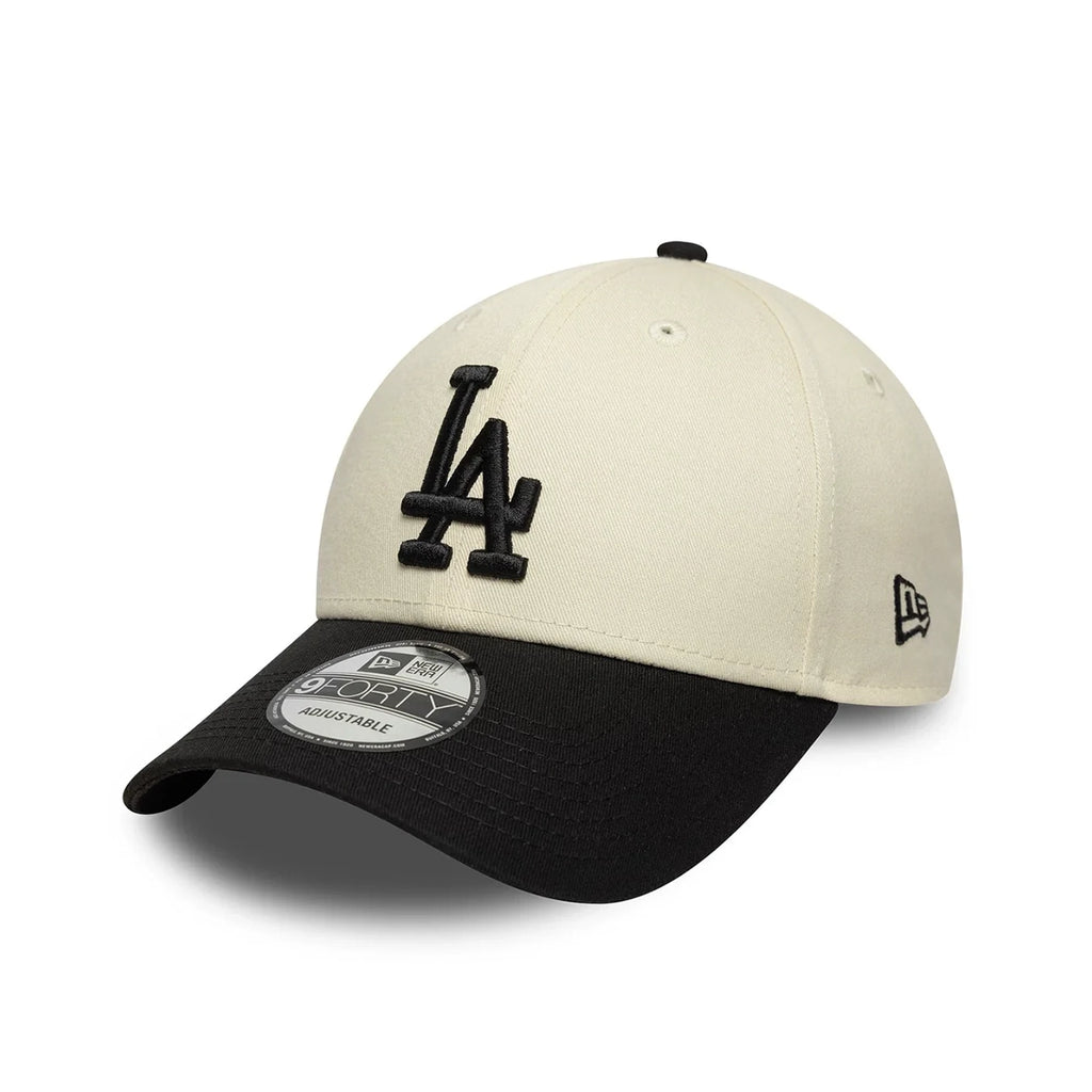 NEW ERA Los Angeles Dodgers Black Colour Block 9FORTY Cap
