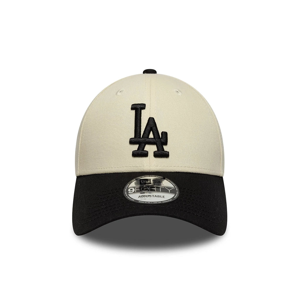 NEW ERA Los Angeles Dodgers Black Colour Block 9FORTY Cap